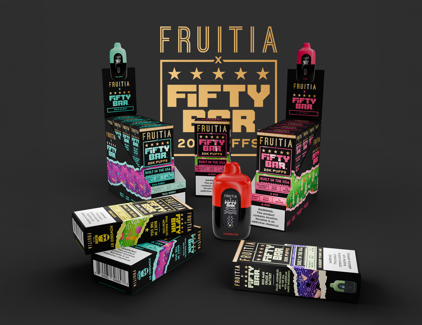 Fifty Bar x Fruitia
